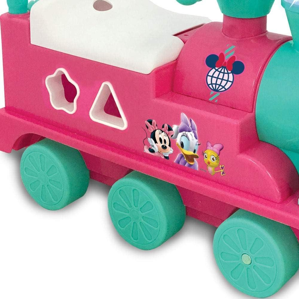 Tren de Actividad Minnie Mouse Rosa 3 en 1 con Sonidos