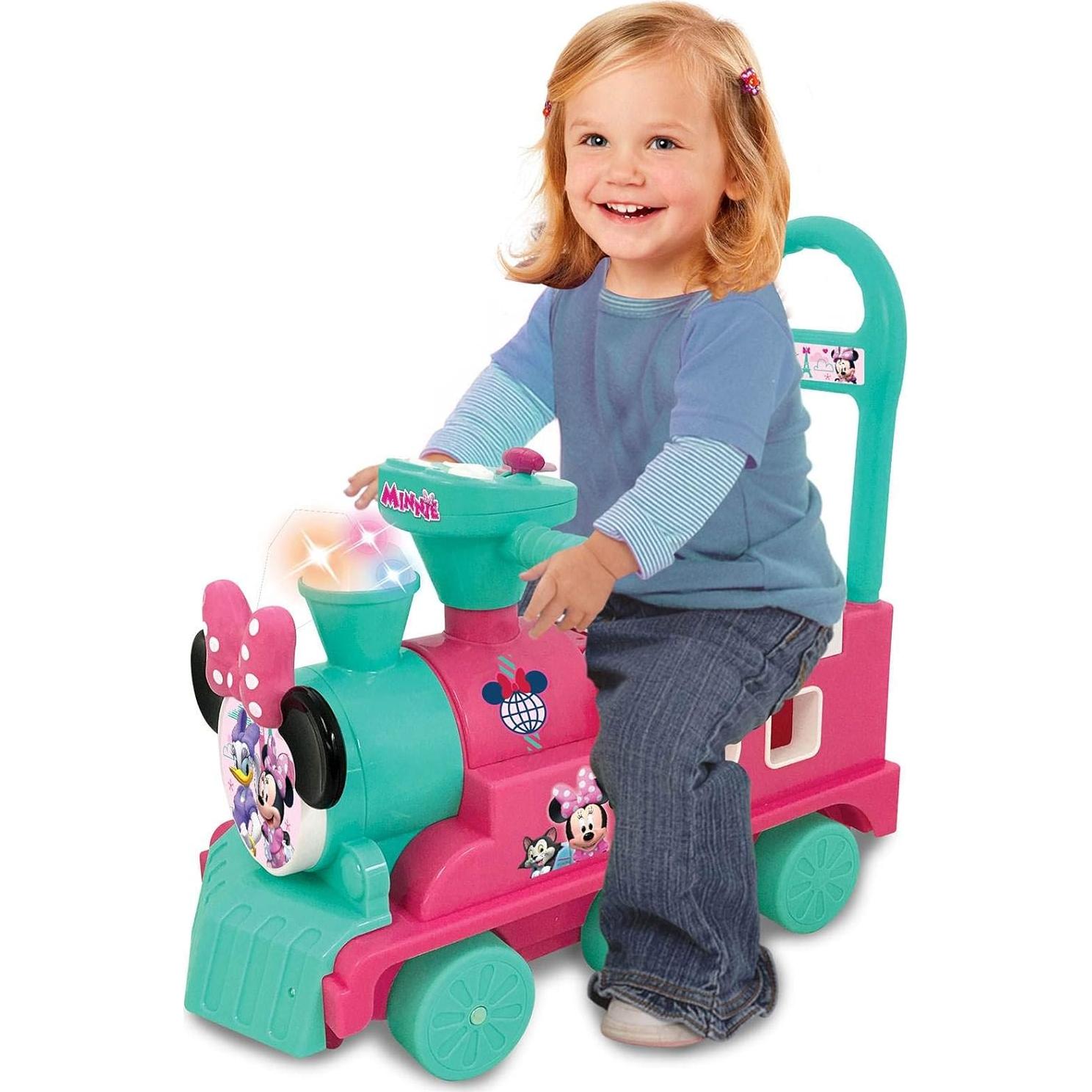 Tren de Actividad Minnie Mouse Rosa 3 en 1 con Sonidos