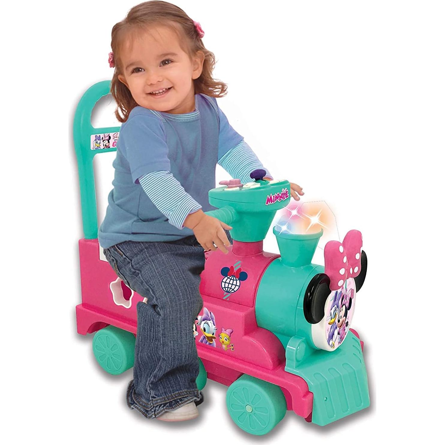 Tren de Actividad Minnie Mouse Rosa 3 en 1 con Sonidos