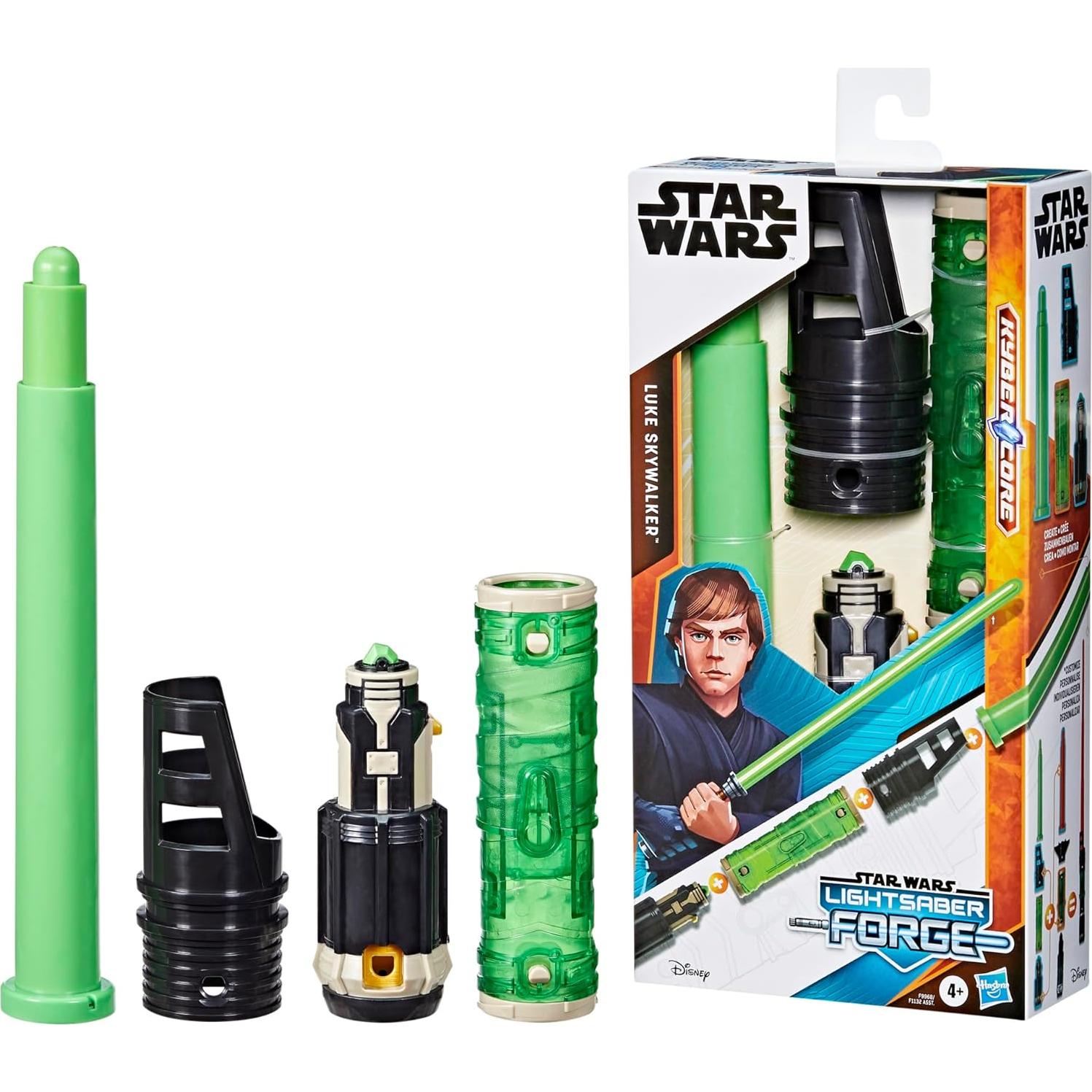 Sable de Luz Forja Kyber Luke Skywalker Verde Hasbro