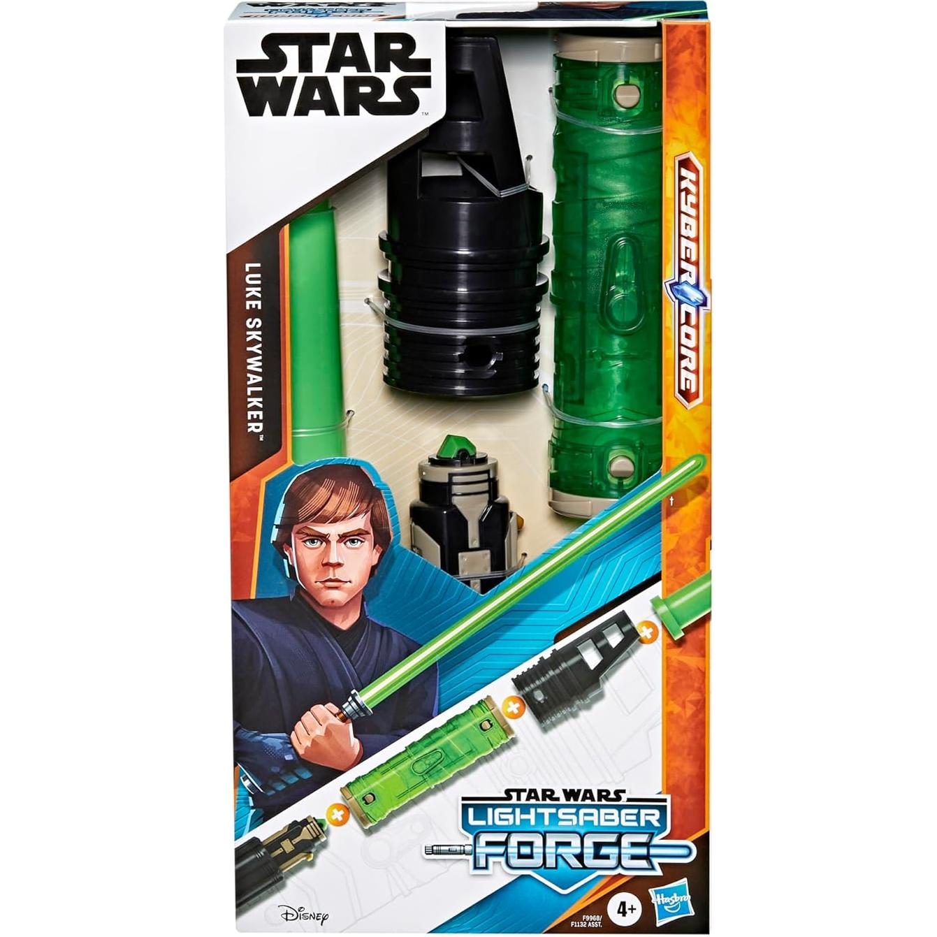 Sable de Luz Forja Kyber Luke Skywalker Verde Hasbro