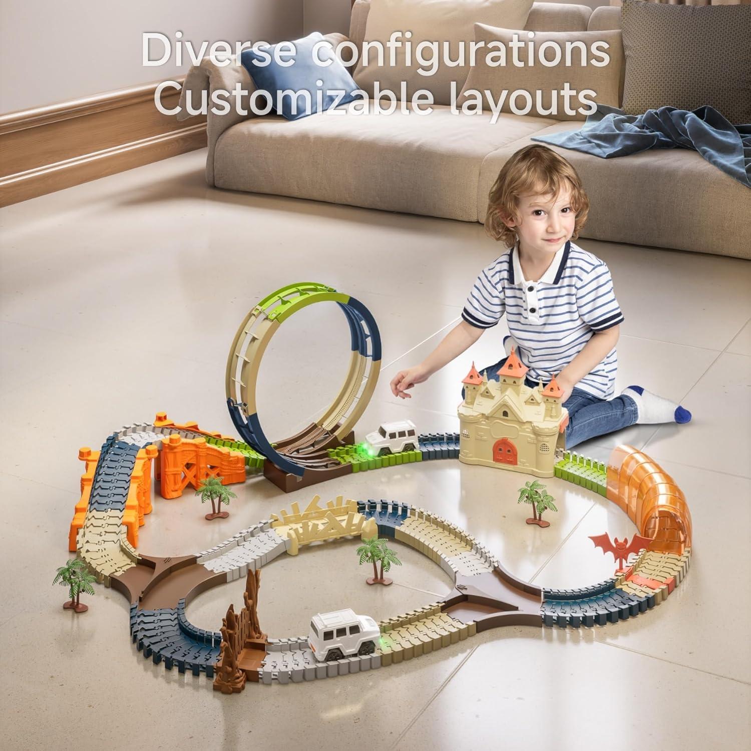 Pista de Carreras TUMAMA Castillo Mágico 202 Piezas