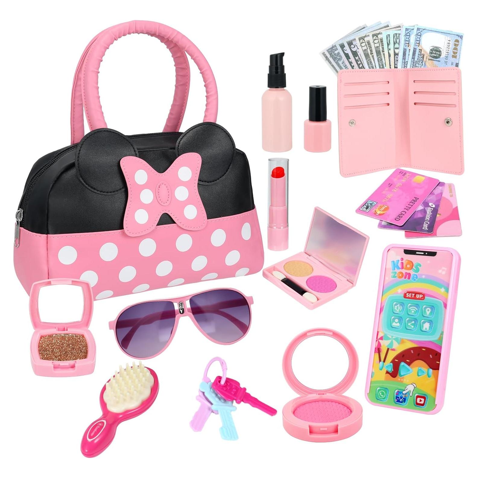 Bolsa de Juego de Princesa Mytothfy con Maquillaje y Accesorios
