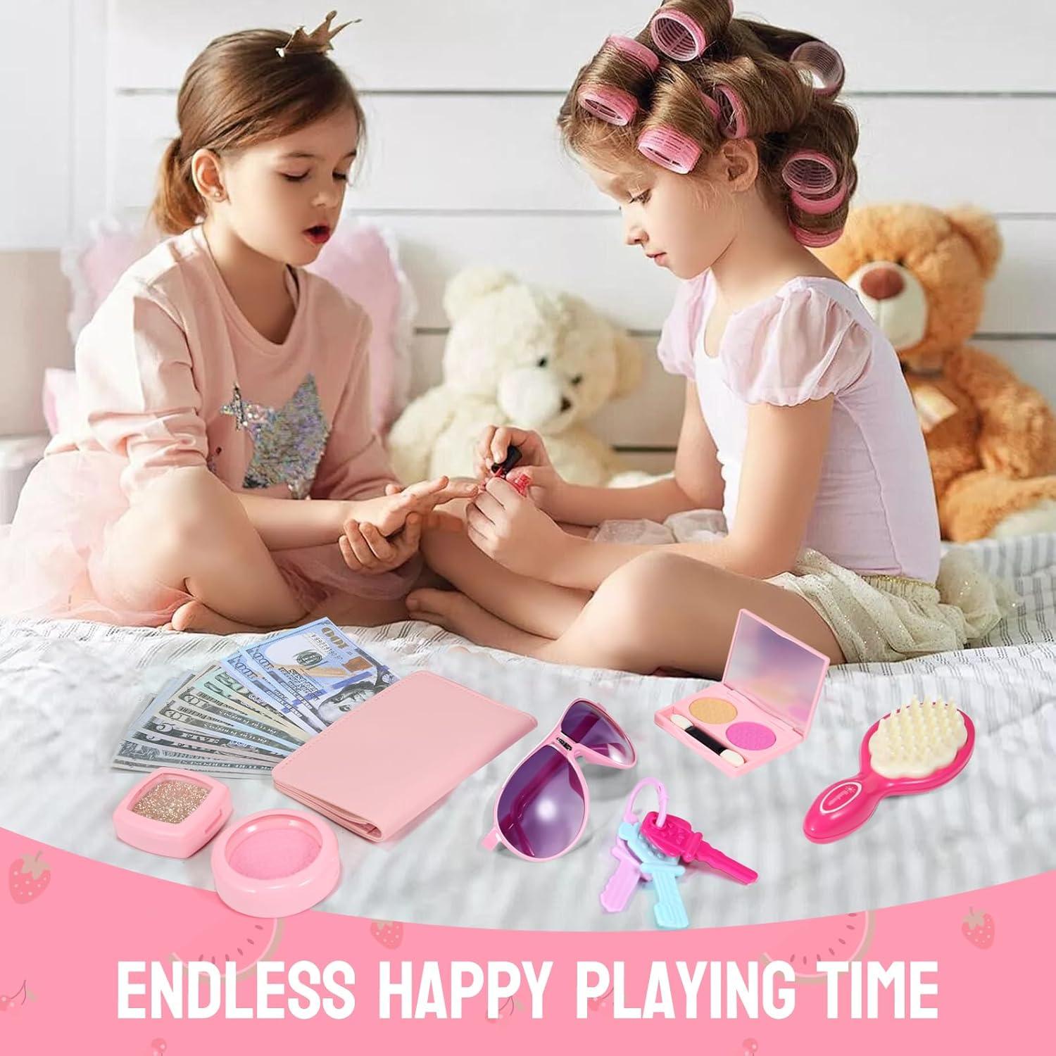 Bolsa de Juego de Princesa Mytothfy con Maquillaje y Accesorios