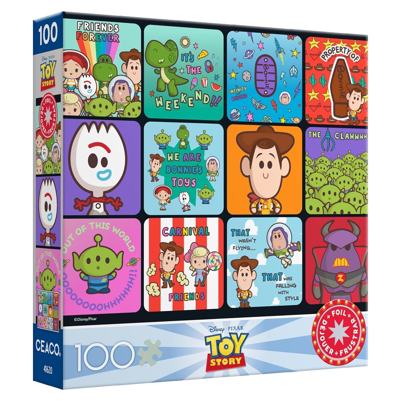 Rompecabezas Ceaco 100 Piezas Toy Story 38.1x27.9 cm