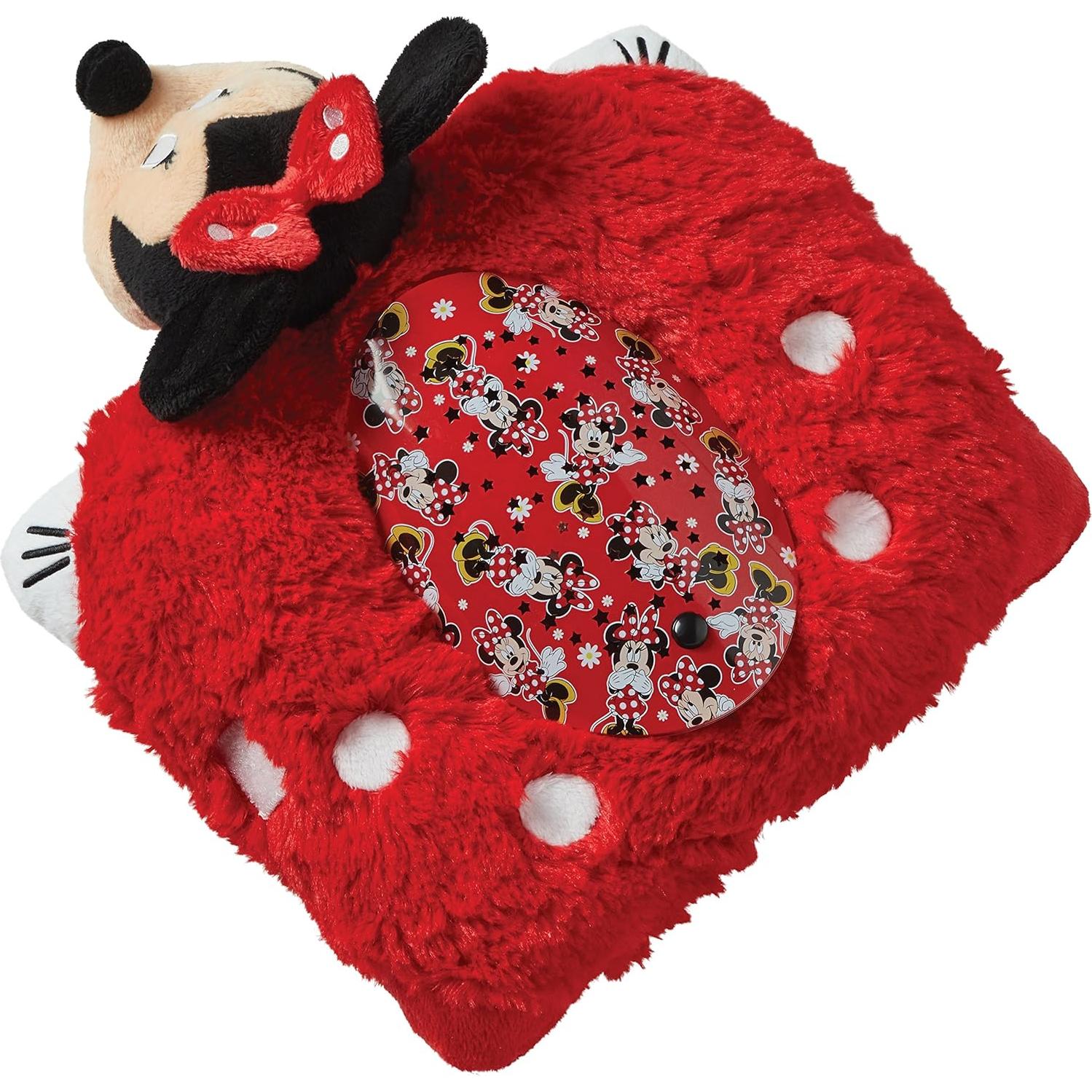 Pillow Pets Minnie Mouse Luz Nocturna Proyector Estrellas