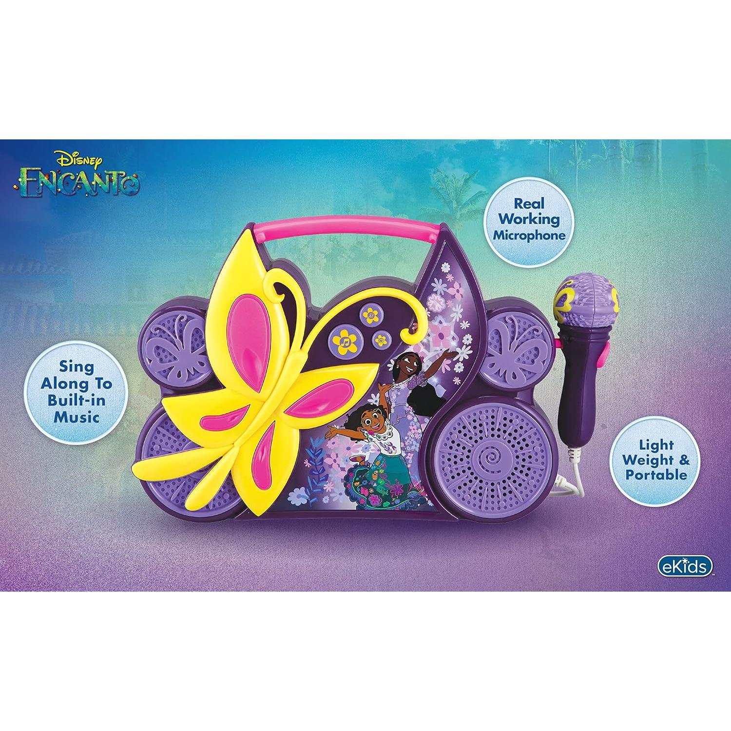 eKids Boombox Karaoke Disney Encanto con Micrófono