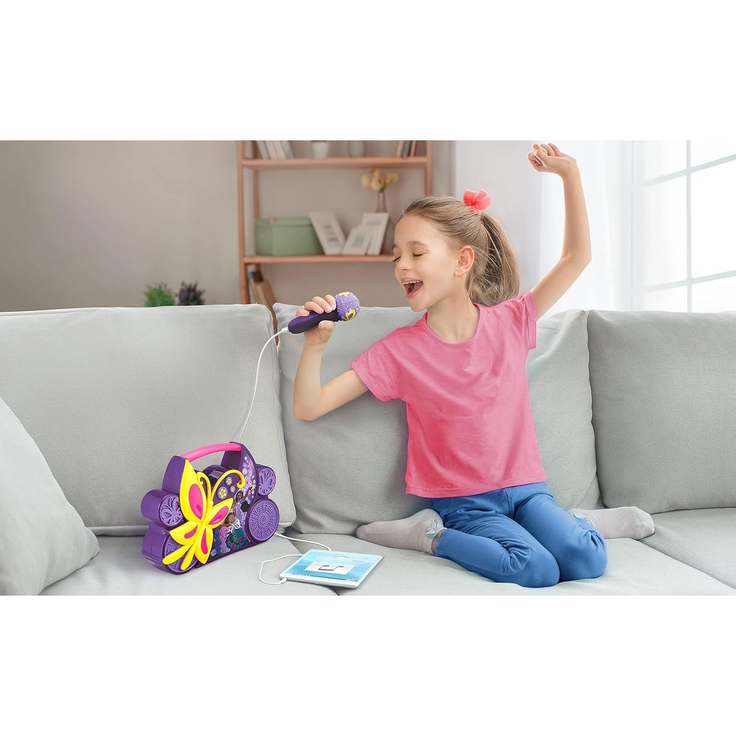 eKids Boombox Karaoke Disney Encanto con Micrófono
