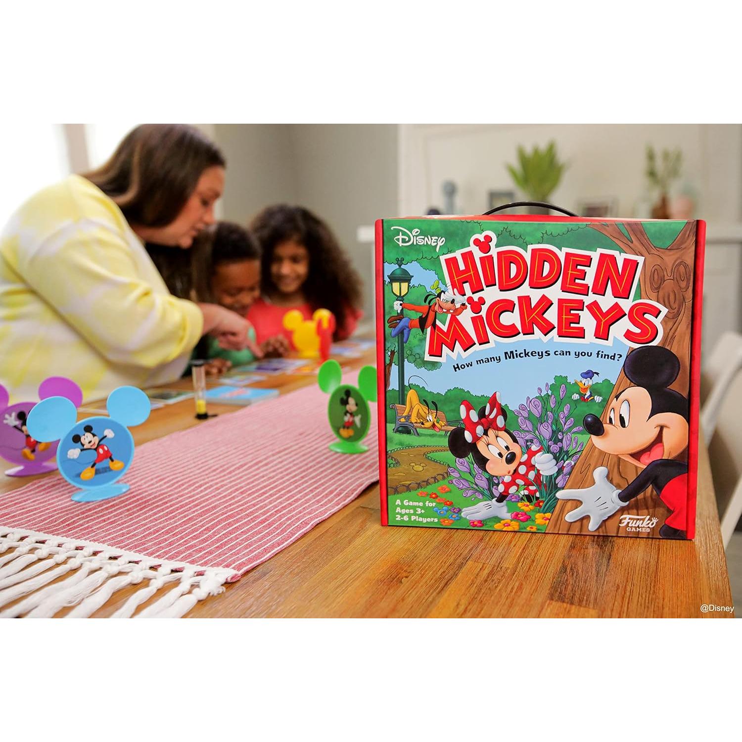 Juego de Escondite Mickey Oculto Funko Disney para 2-6 Jugadores