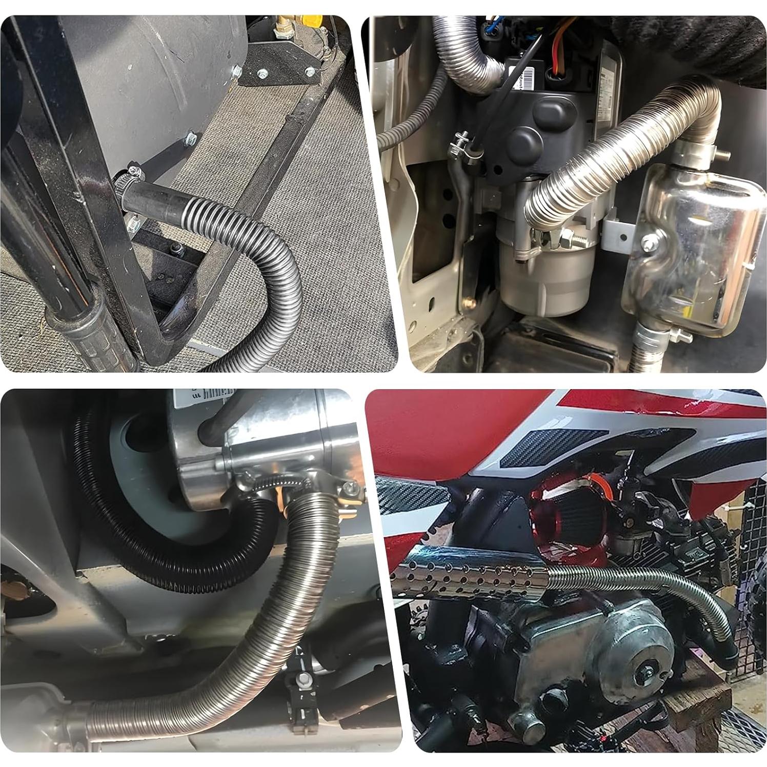 Tubería de Escape de Calentador Diesel Hbxdeco 149.86 cm