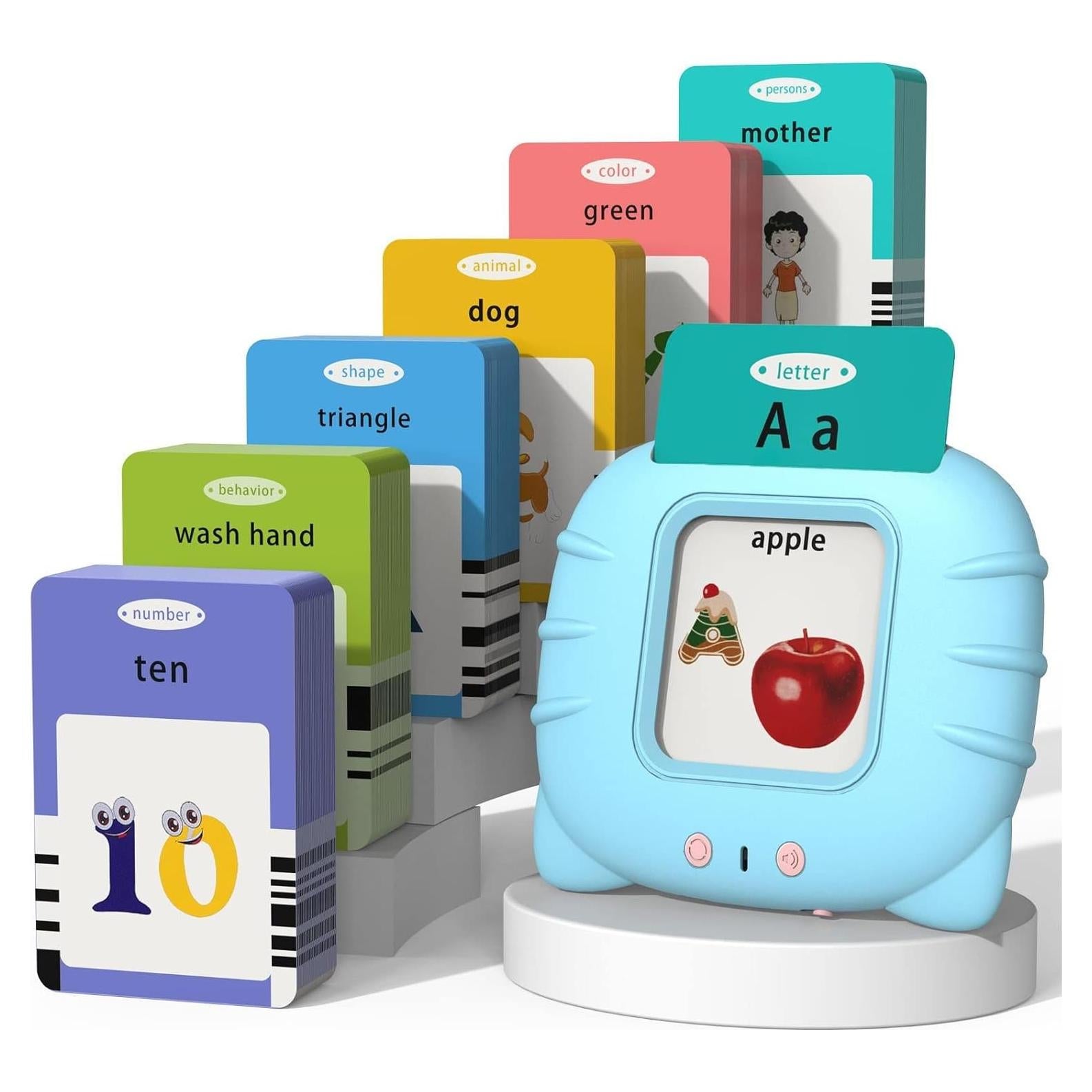 Tarjetas Habladoras Startcan 255 Piezas Educativas Azul