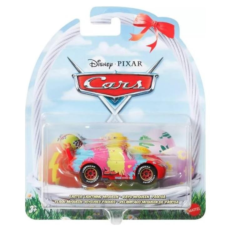 Vehículo Diecast Rayo McQueen 1:55 Disney Cars Pascua