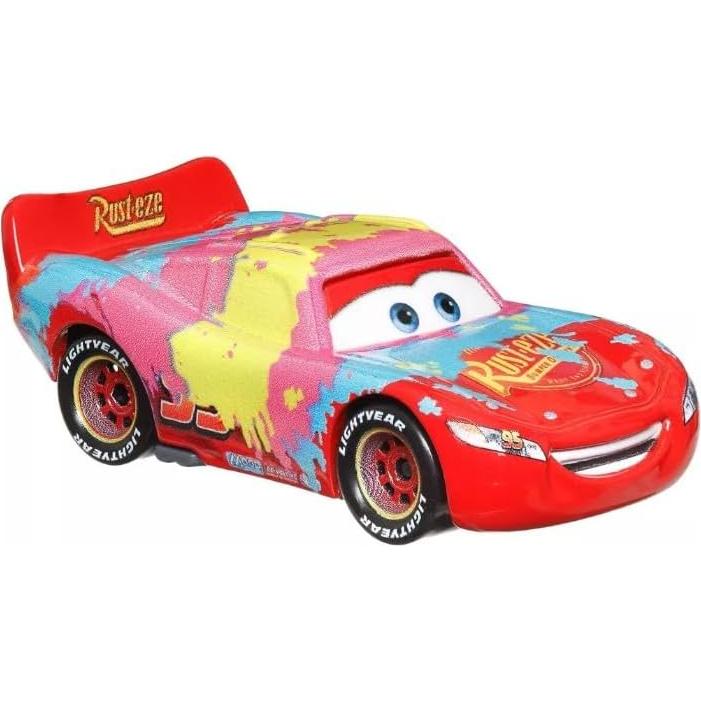 Vehículo Diecast Rayo McQueen 1:55 Disney Cars Pascua