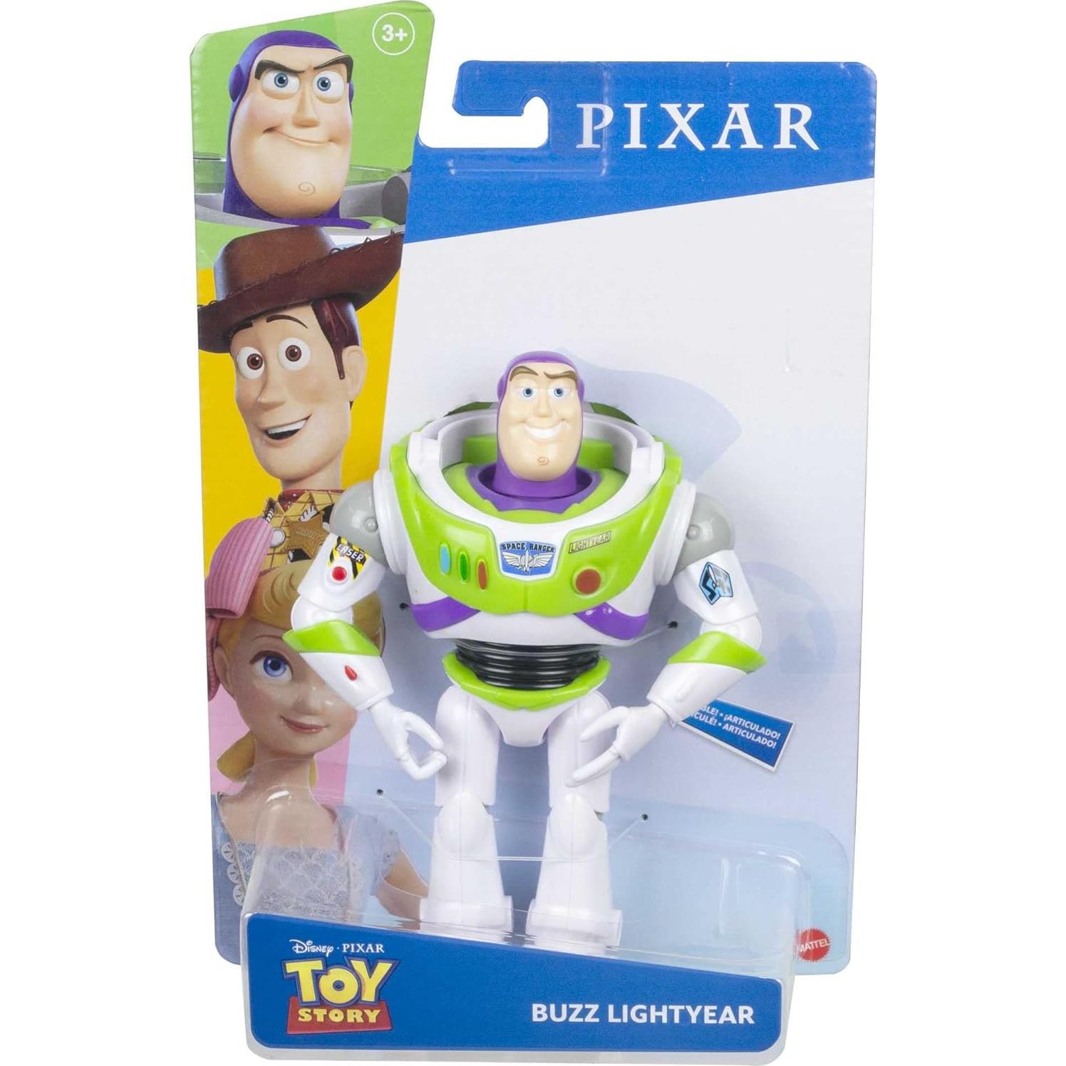 Figura de acción Mattel Buzz Lightyear 18 cm posable