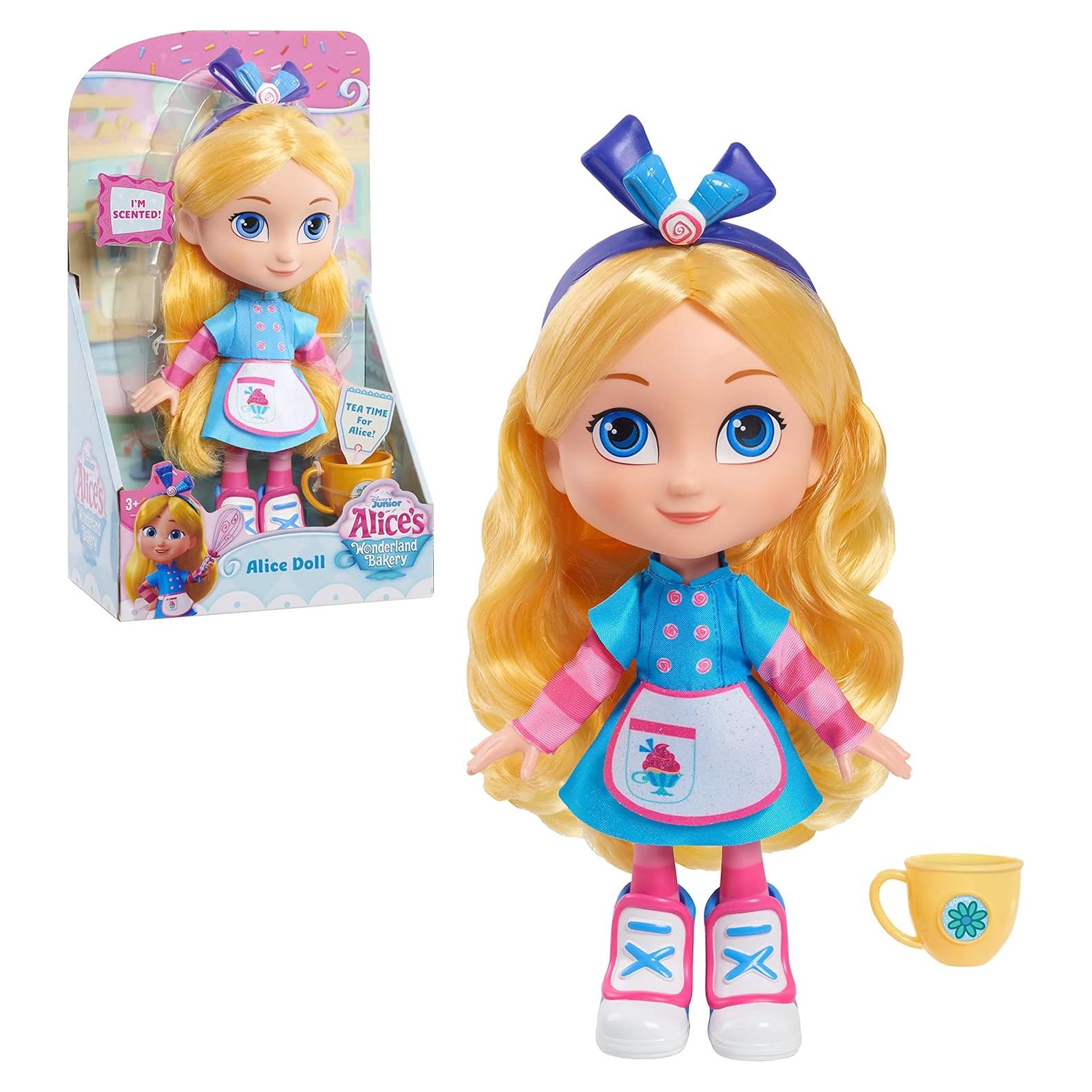 Muñeca Alicia Horno de Maravillas Just Play 30 cm con Taza