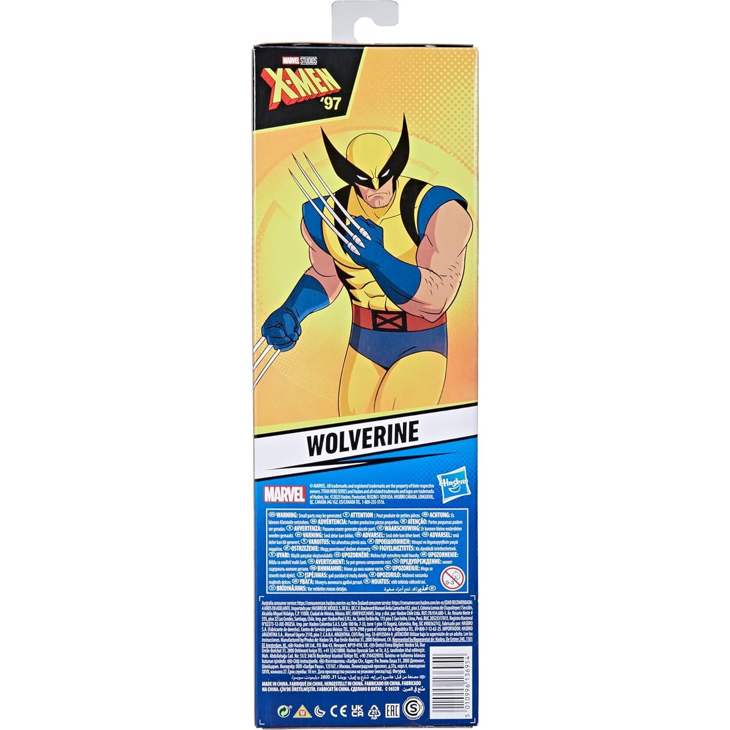 Figura de Acción Wolverine 30.5 cm Hasbro X-Men Superhéroes