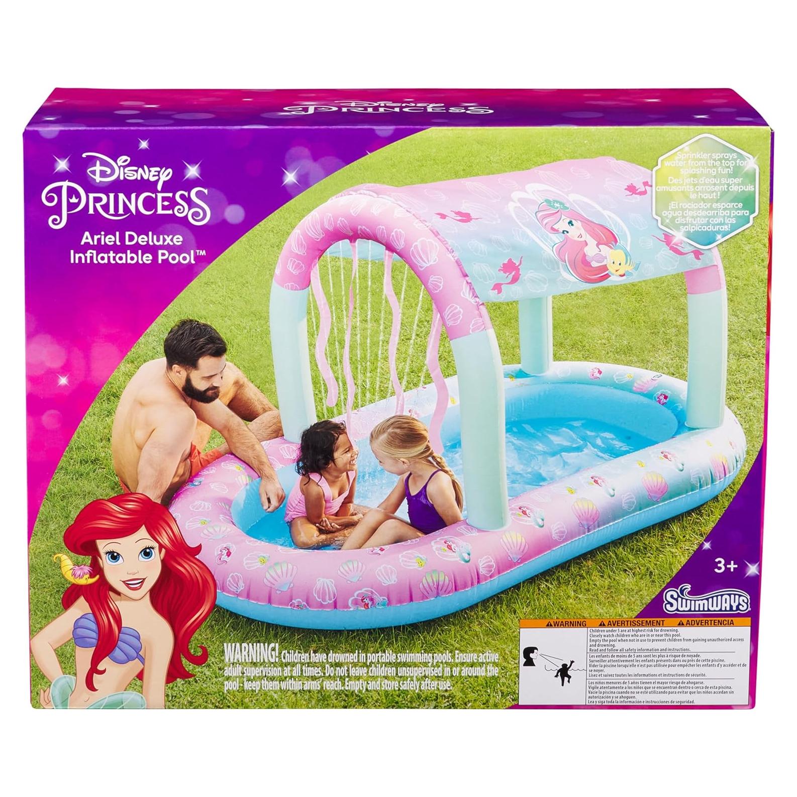 Castillo de Agua Inflable Disney Princess Ariel 3-99 Años
