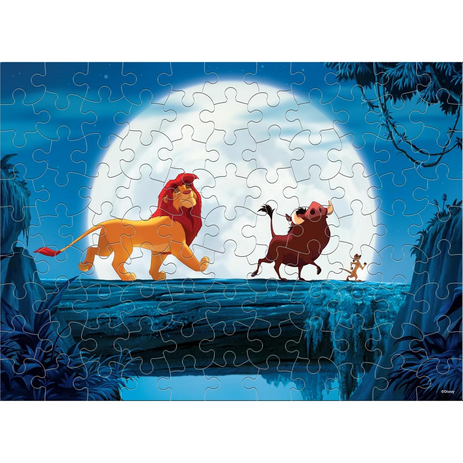 Rompecabezas Ceaco Disney El Rey León 100 Piezas Brilla en la Oscuridad