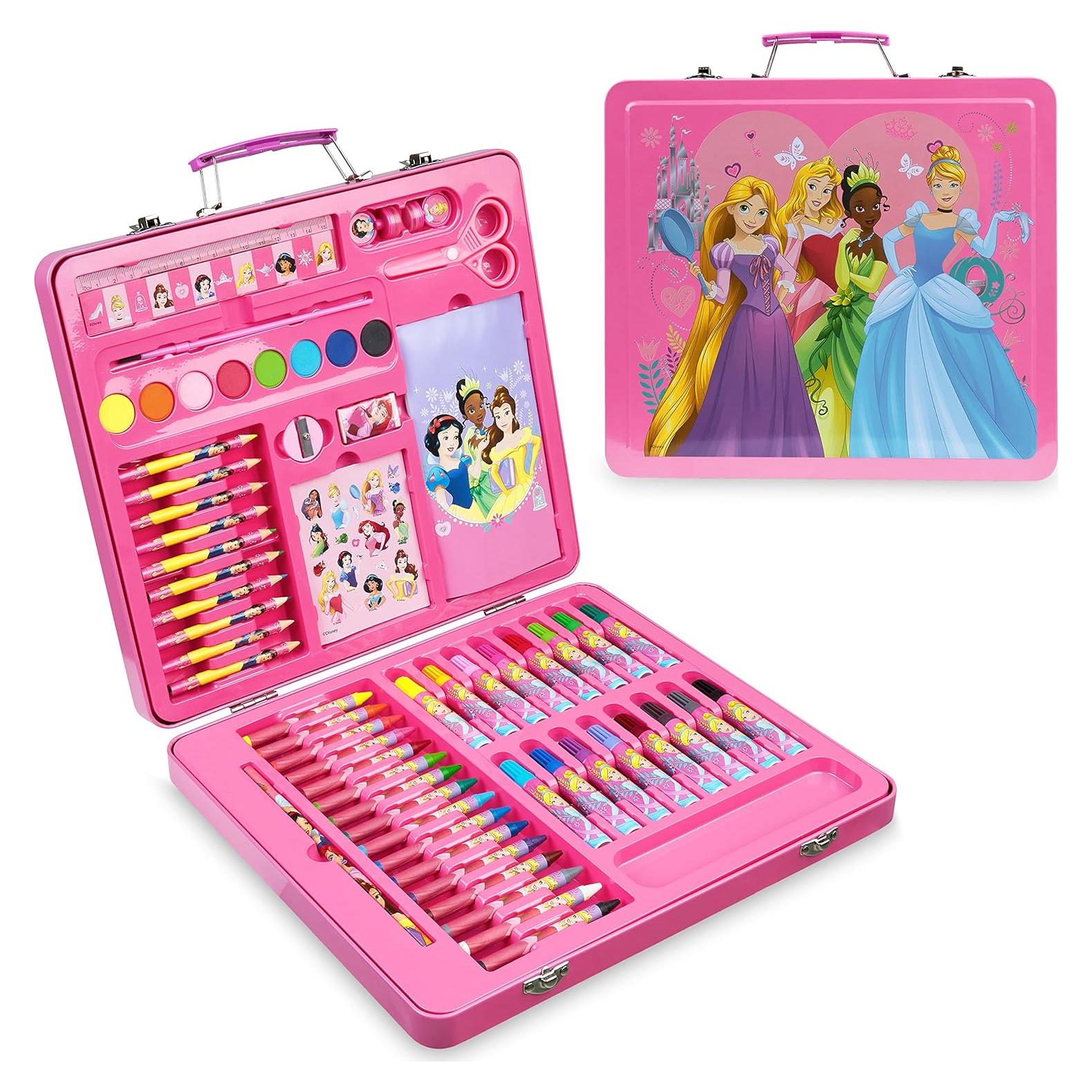 Kit de Dibujo Disney para Niños 29x29 cm 16 Marcadores