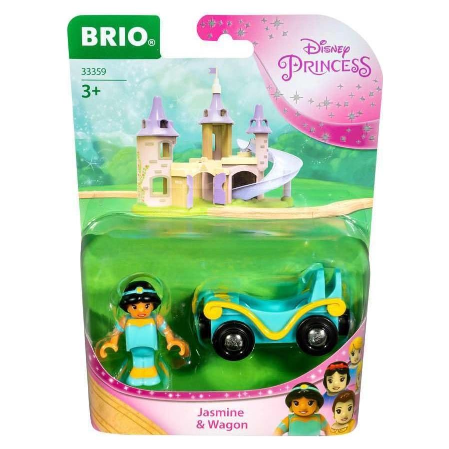 Juego de Tren BRIO Princesa Jasmine y Carrito 2 Piezas