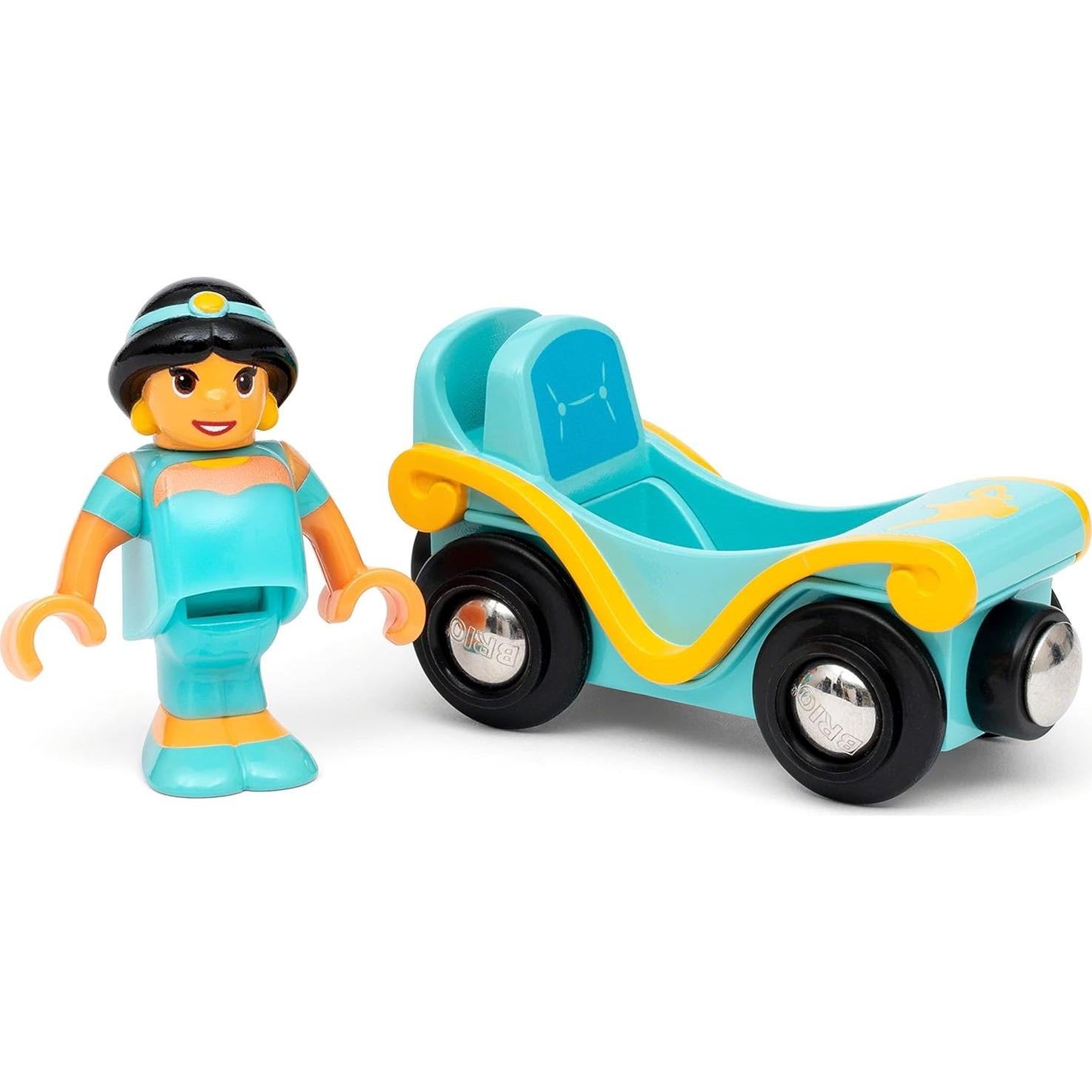 Juego de Tren BRIO Princesa Jasmine y Carrito 2 Piezas