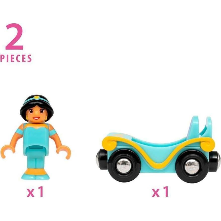 Juego de Tren BRIO Princesa Jasmine y Carrito 2 Piezas