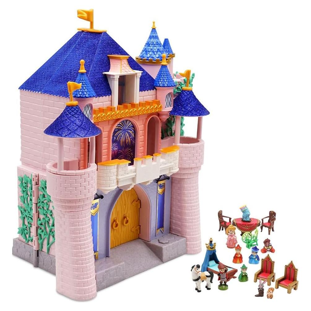 Casa de Muñecas Disney Deluxe Castillo 17 Piezas Interactivo