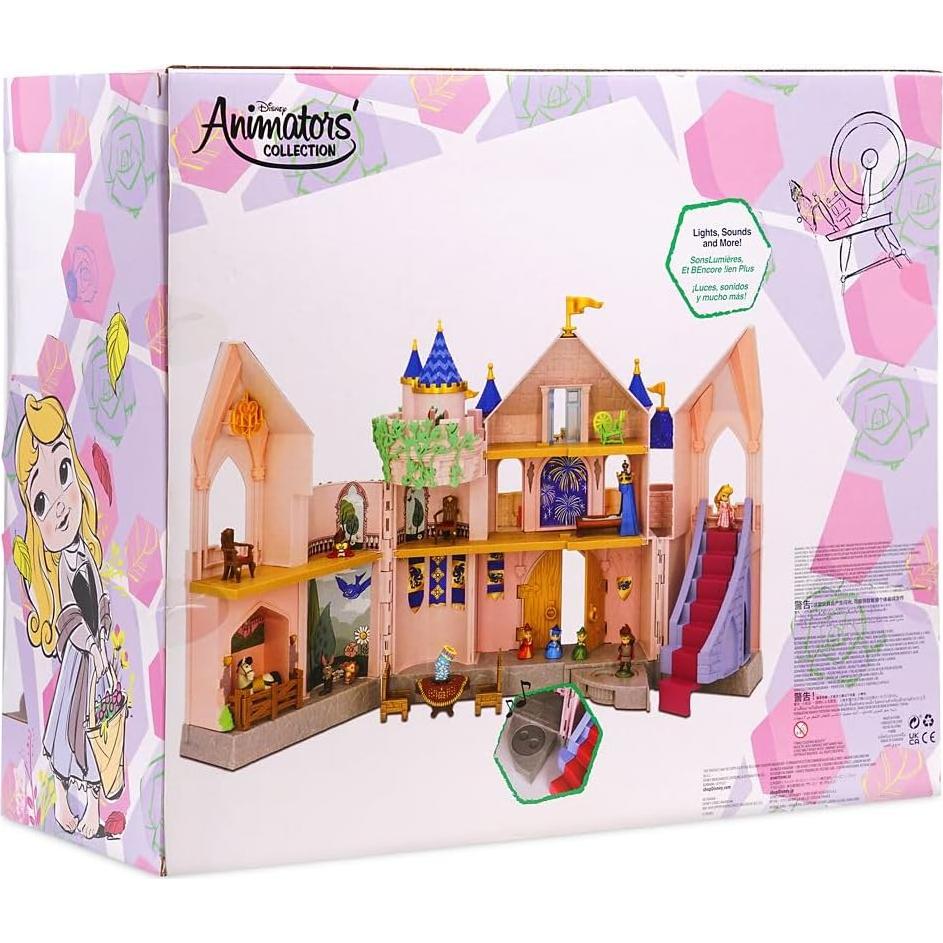 Casa de Muñecas Disney Deluxe Castillo 17 Piezas Interactivo