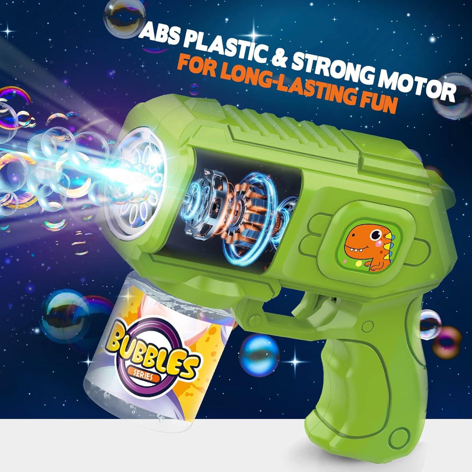 Pistolas de Burbujas Beria - Paquete de 3, 5000 burbujas/min