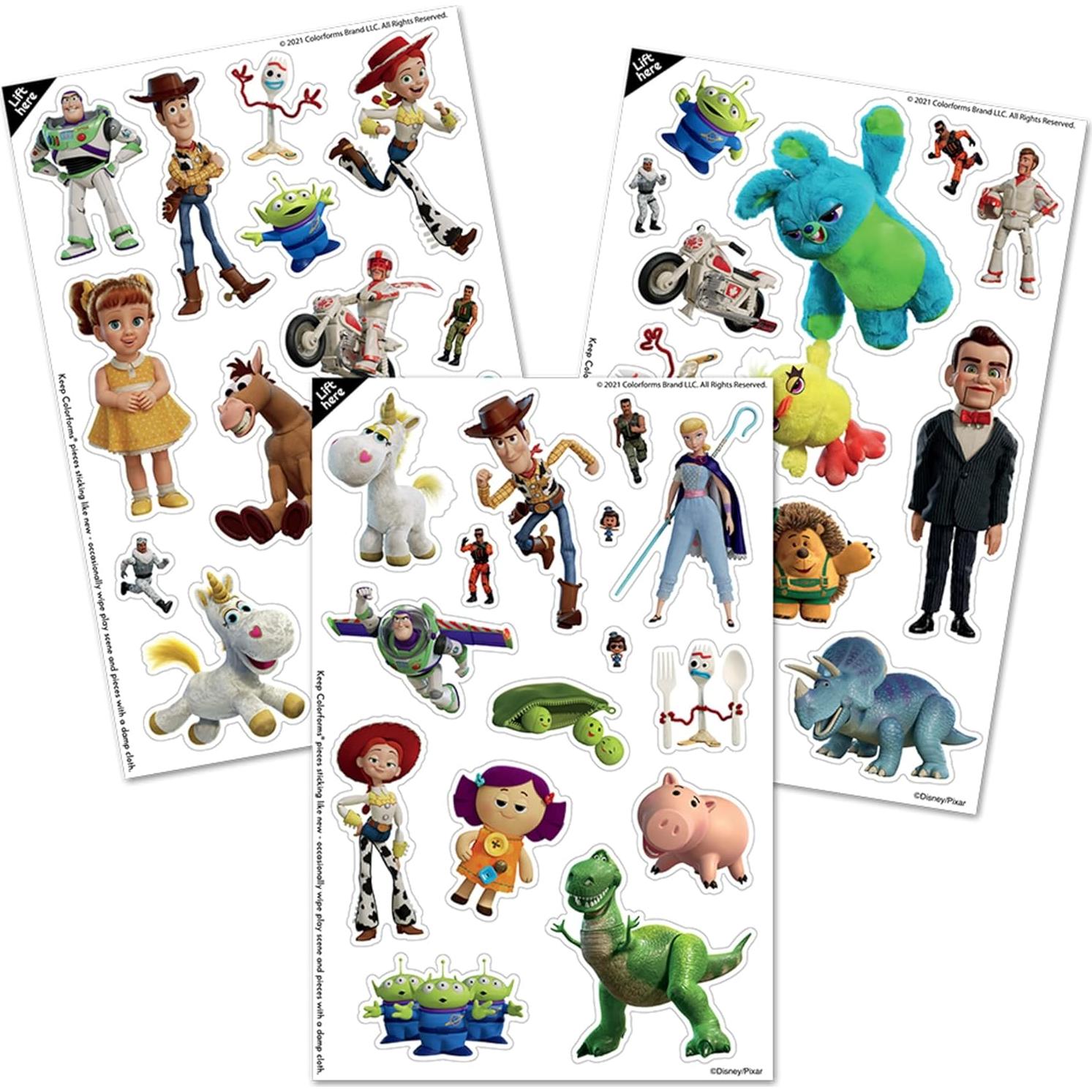 Set de Viaje Colorforms Toy Story - Stickers Reutilizables