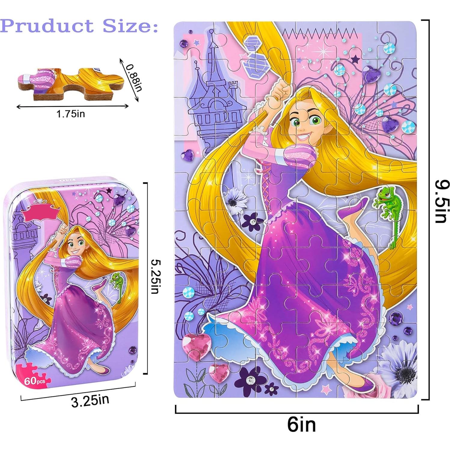 Rompecabezas LELEMON 60 Piezas para Niños 4-8 Años