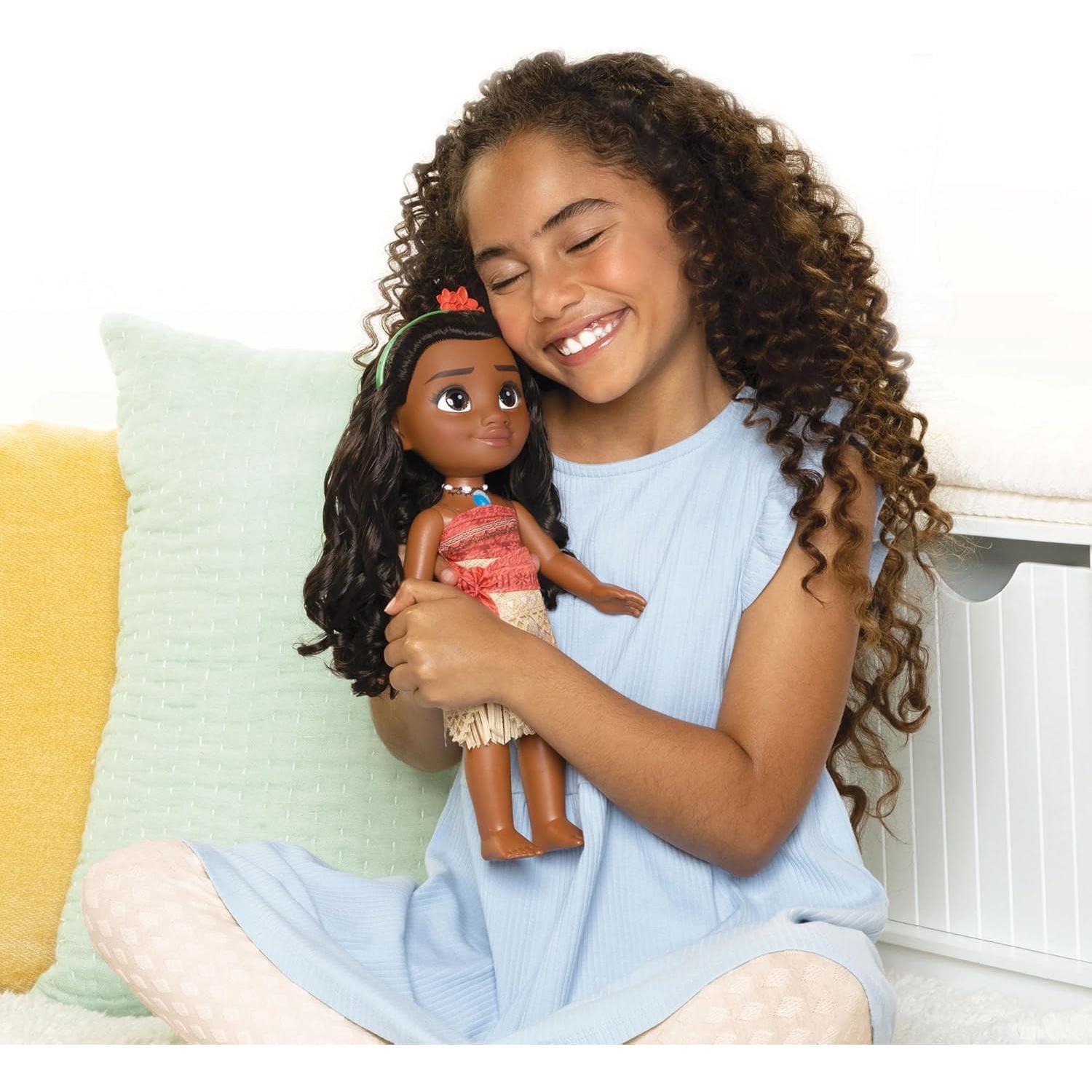 Muñeca Moana Disney Princess 35.5 cm con Vestido y Diadema