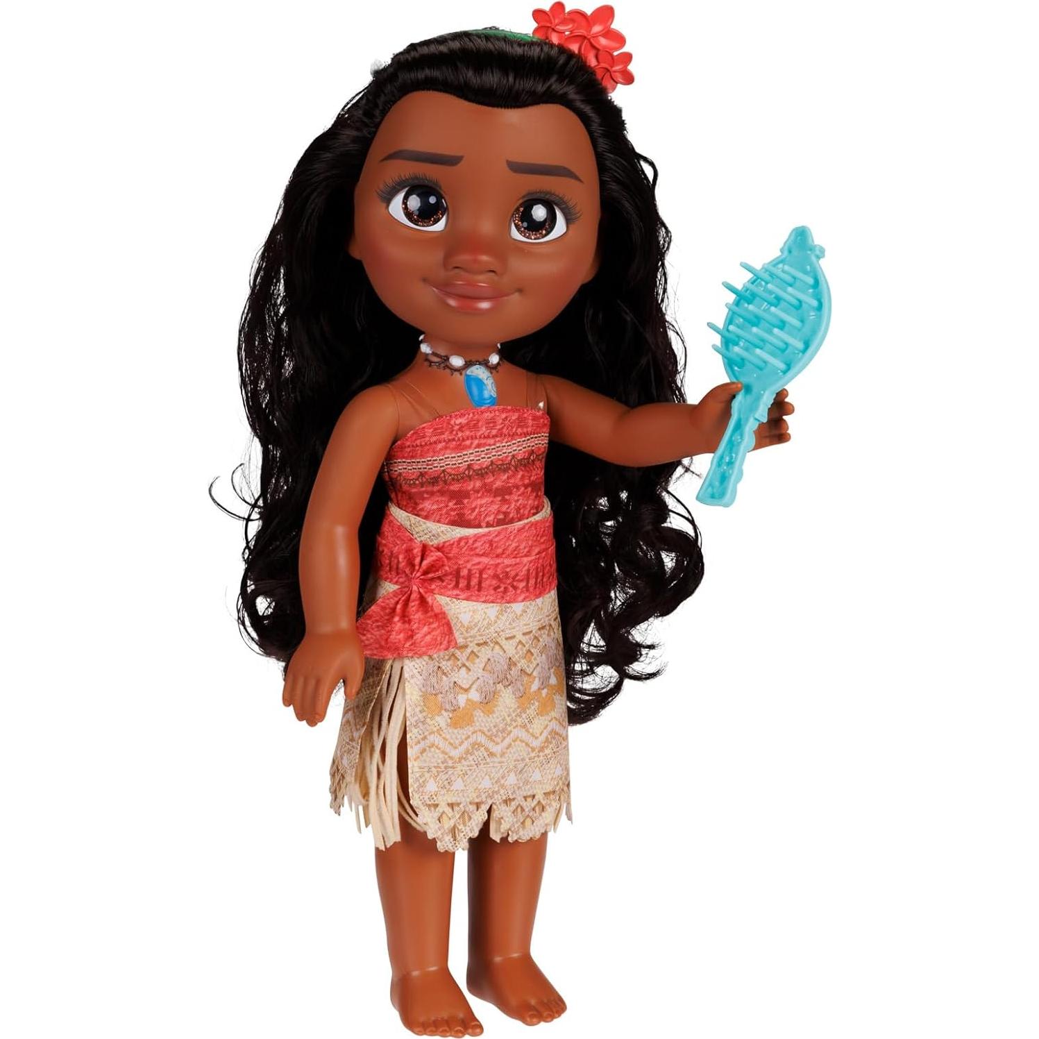 Muñeca Moana Disney Princess 35.5 cm con Vestido y Diadema