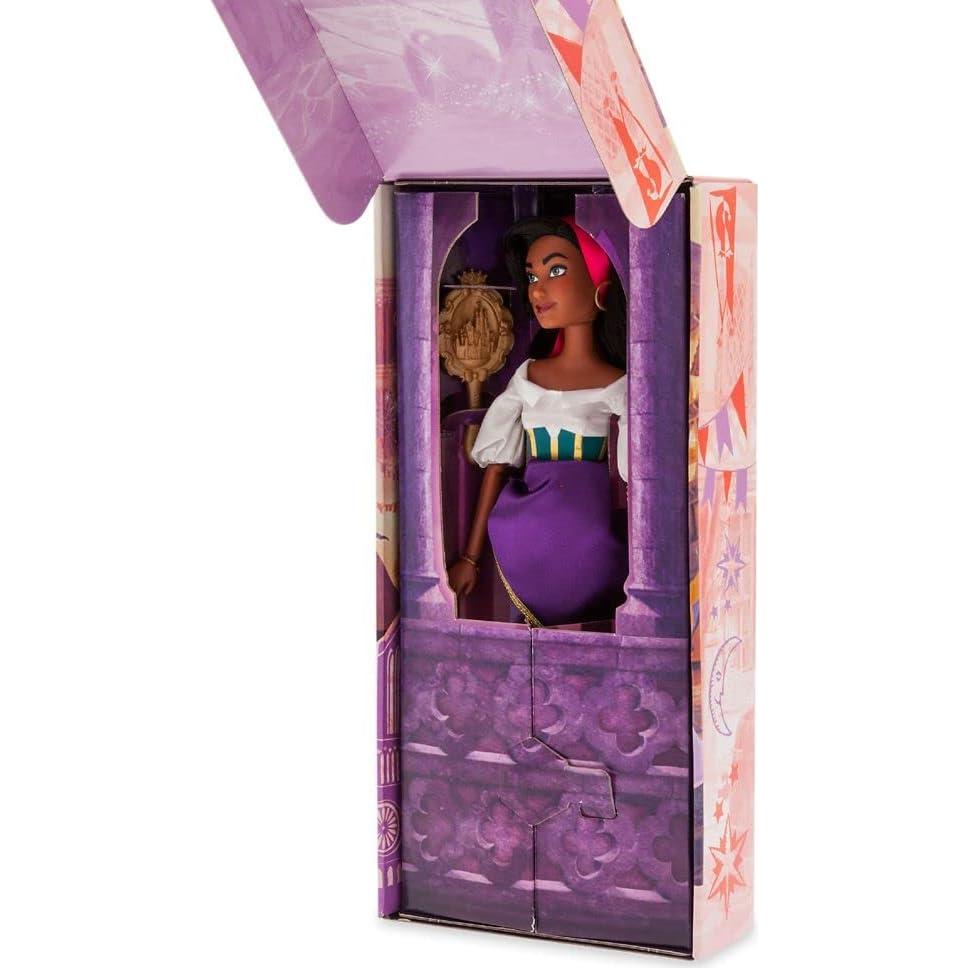 Muñeca Clásica Esmeralda Disney 28 cm Posable con Cepillo