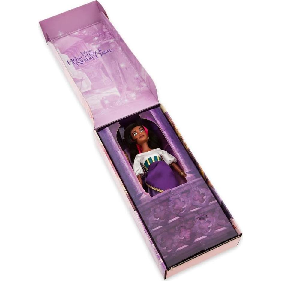 Muñeca Clásica Esmeralda Disney 28 cm Posable con Cepillo