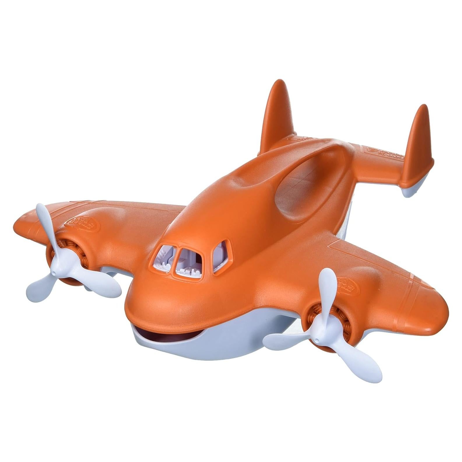 Avión de Bomberos Green Toys - 27.3x27.3x8.9cm - 0.26kg