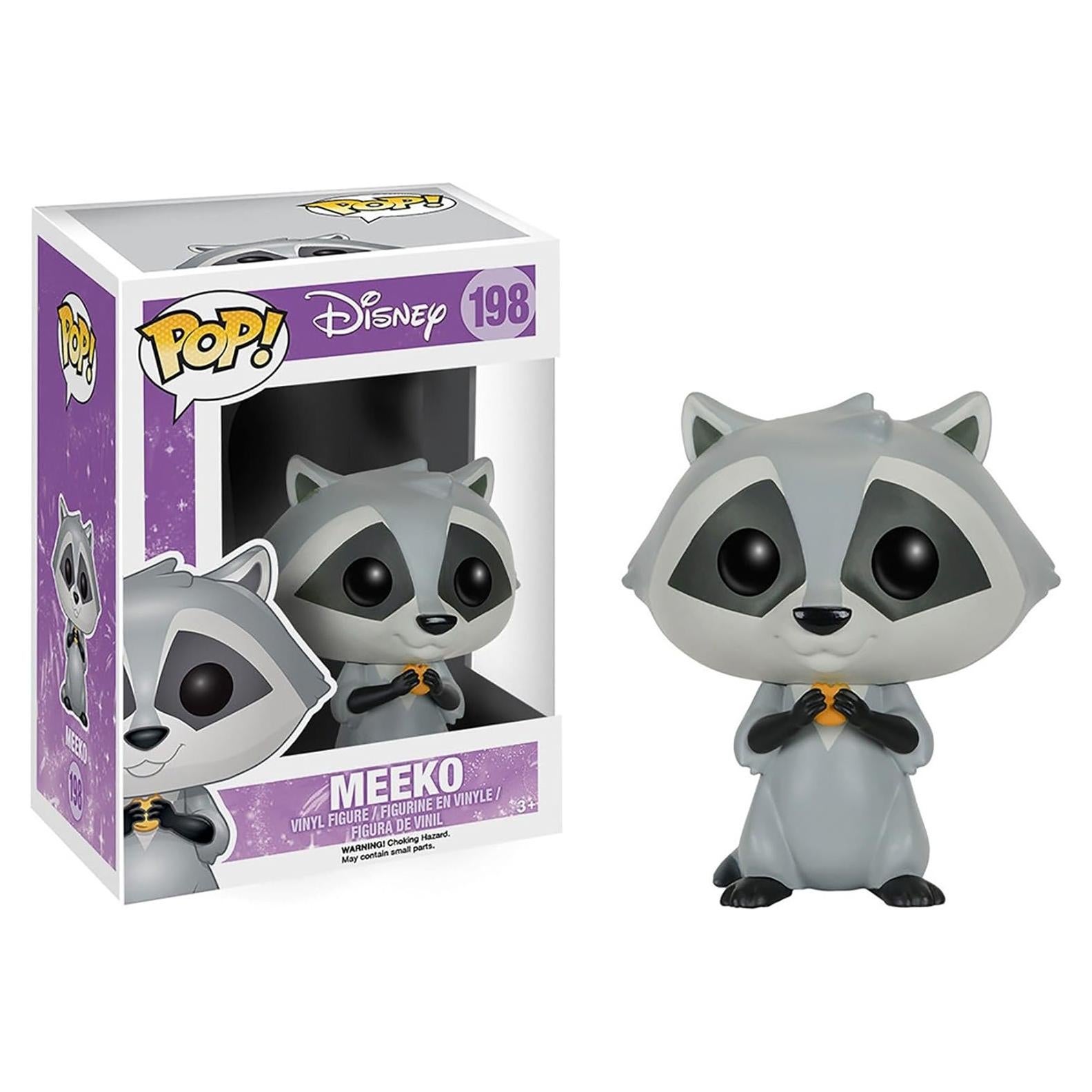 Funko POP Disney Pocahontas Meeko Figura Vinilo 9,5 cm
