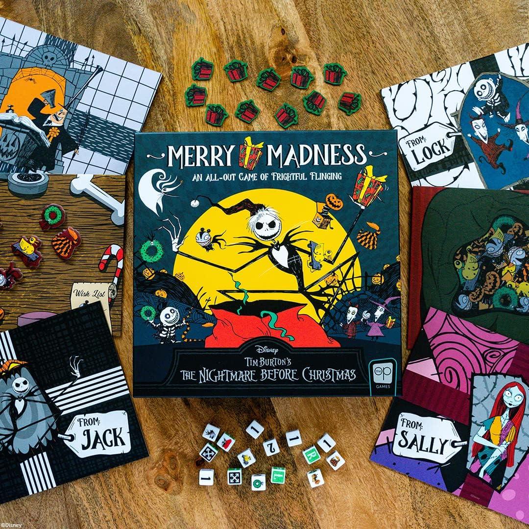 Juego de Dados Disney Tim Burton Merry Madness | 3-5 Jugadores