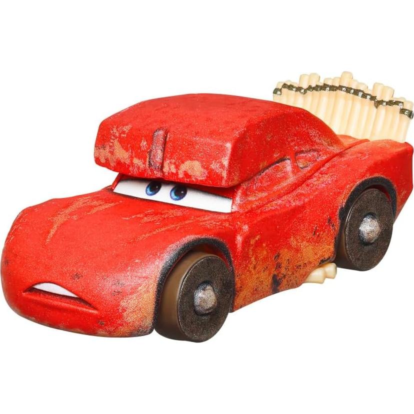 Vehículos Diecast Disney Pixar Cars Rayo McQueen y Pitstoposaurus