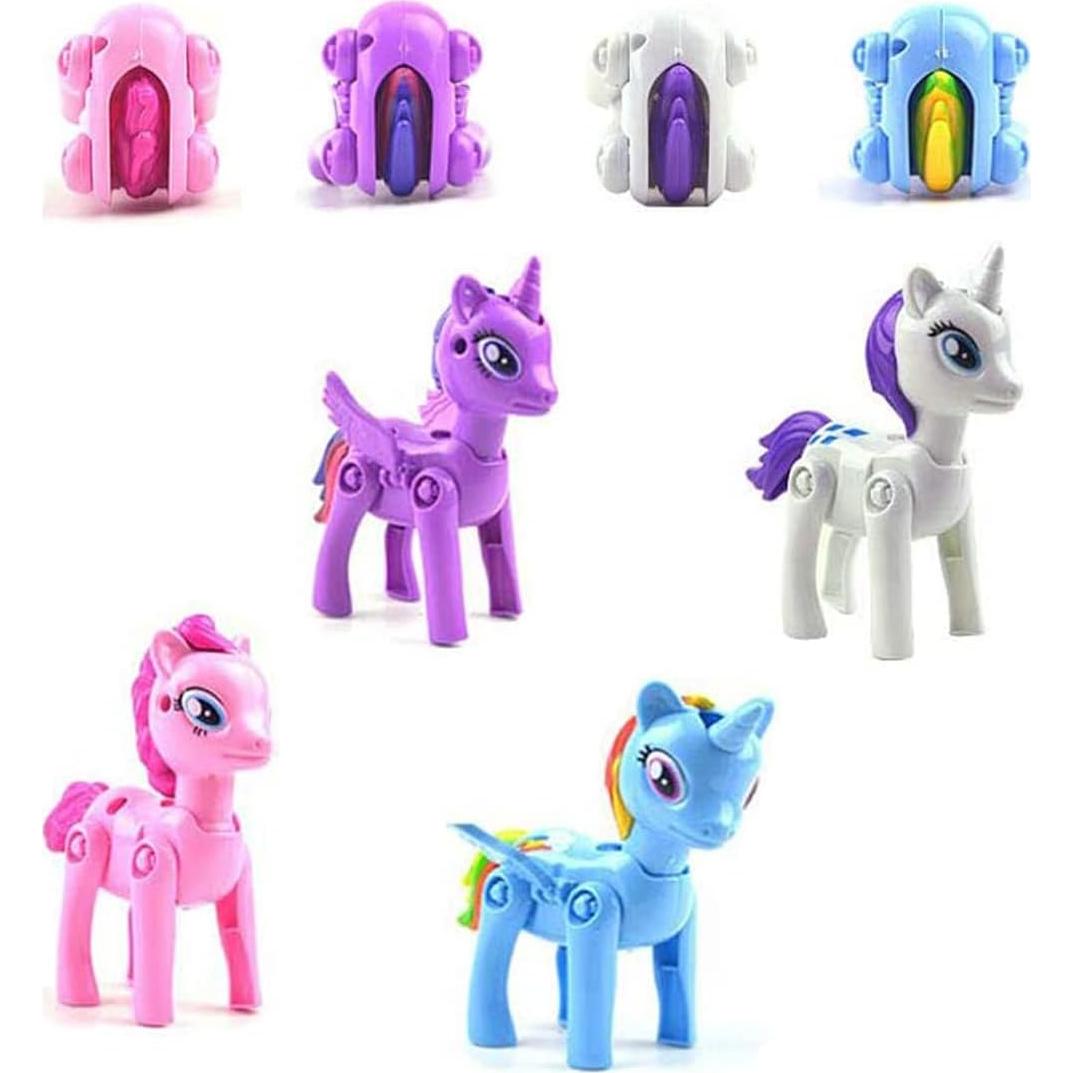 Huevos Jumbo de Deformación Pinkiwine 8 Pack Unicornio y Dinosaurio