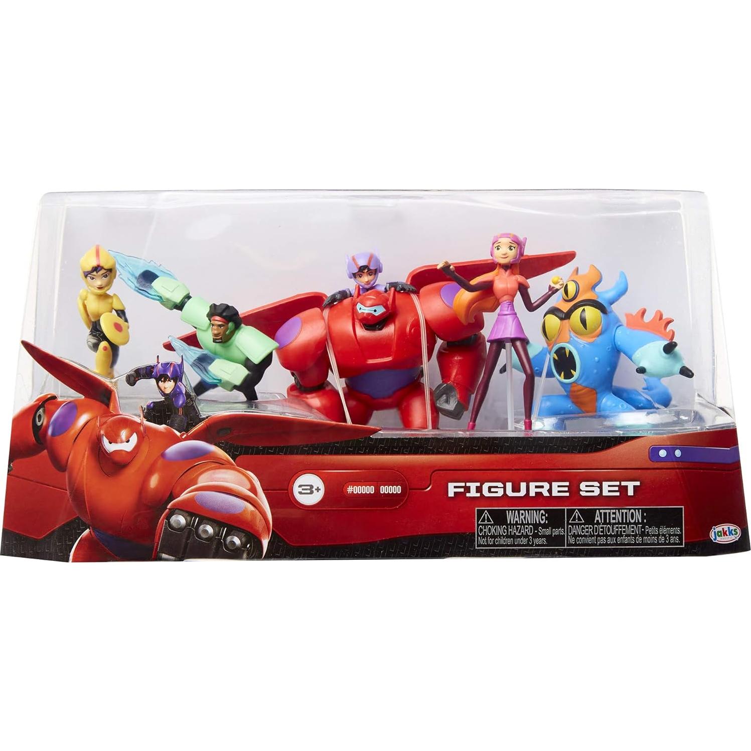 Set de Figuras Big Hero 6 Disney - 5 Piezas 8.9 cm