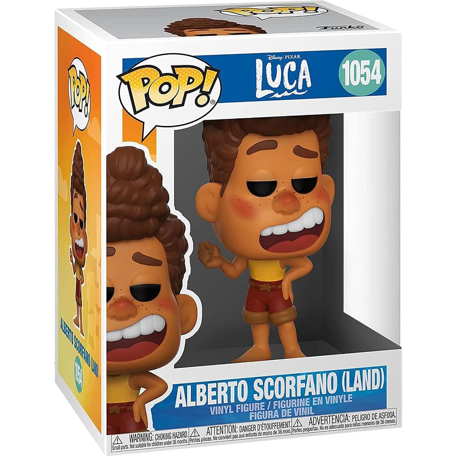 Figura de Vinilo Funko POP Disney Luca Alberto Humano 9.5 cm
