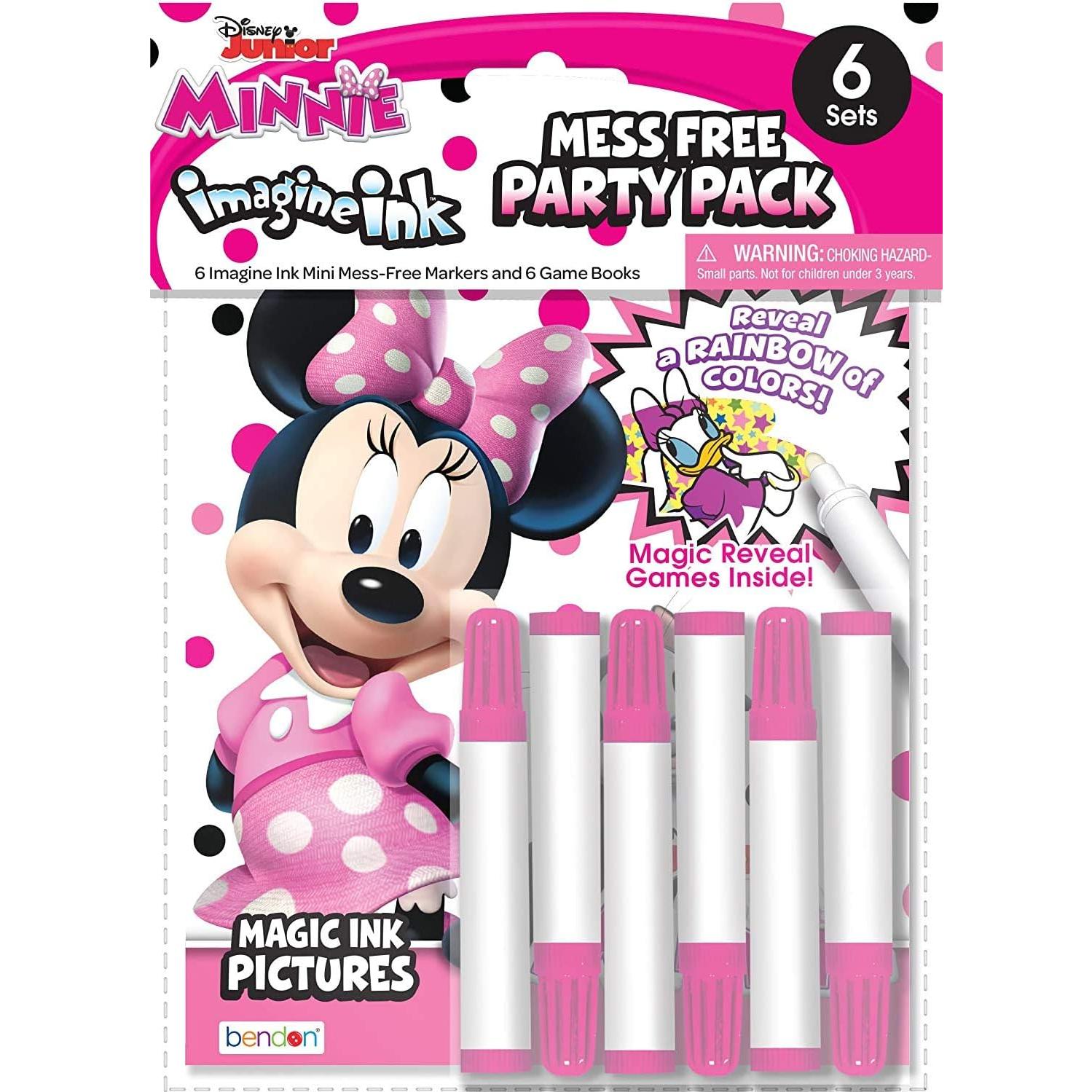 Conjunto de 12 Libros para Colorear Disney Imagine Ink