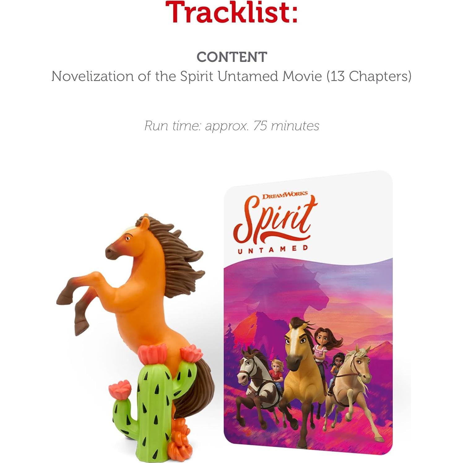 Figurita de audio Spirit Untamed Tonies - 75 min, 3 años+