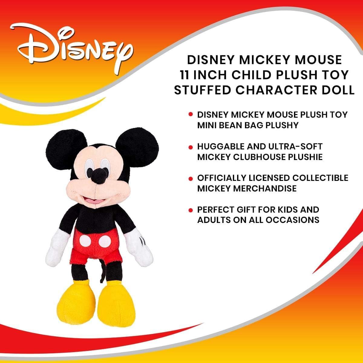 Peluche Disney Mickey 27.94 cm Gran Puff Multicolor