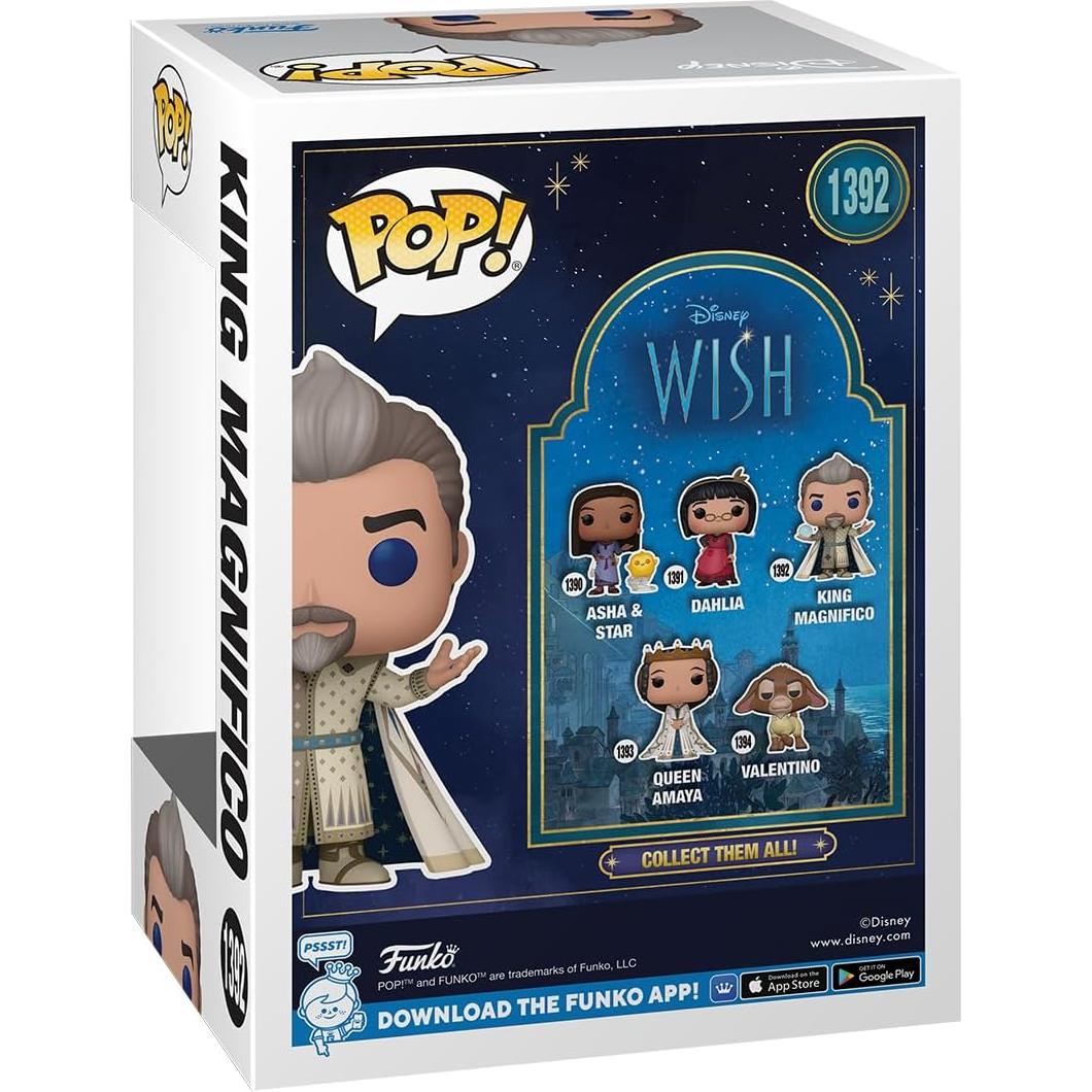 Funko POP! Disney Wish - Rey Magnifico - Figura 11.18 cm