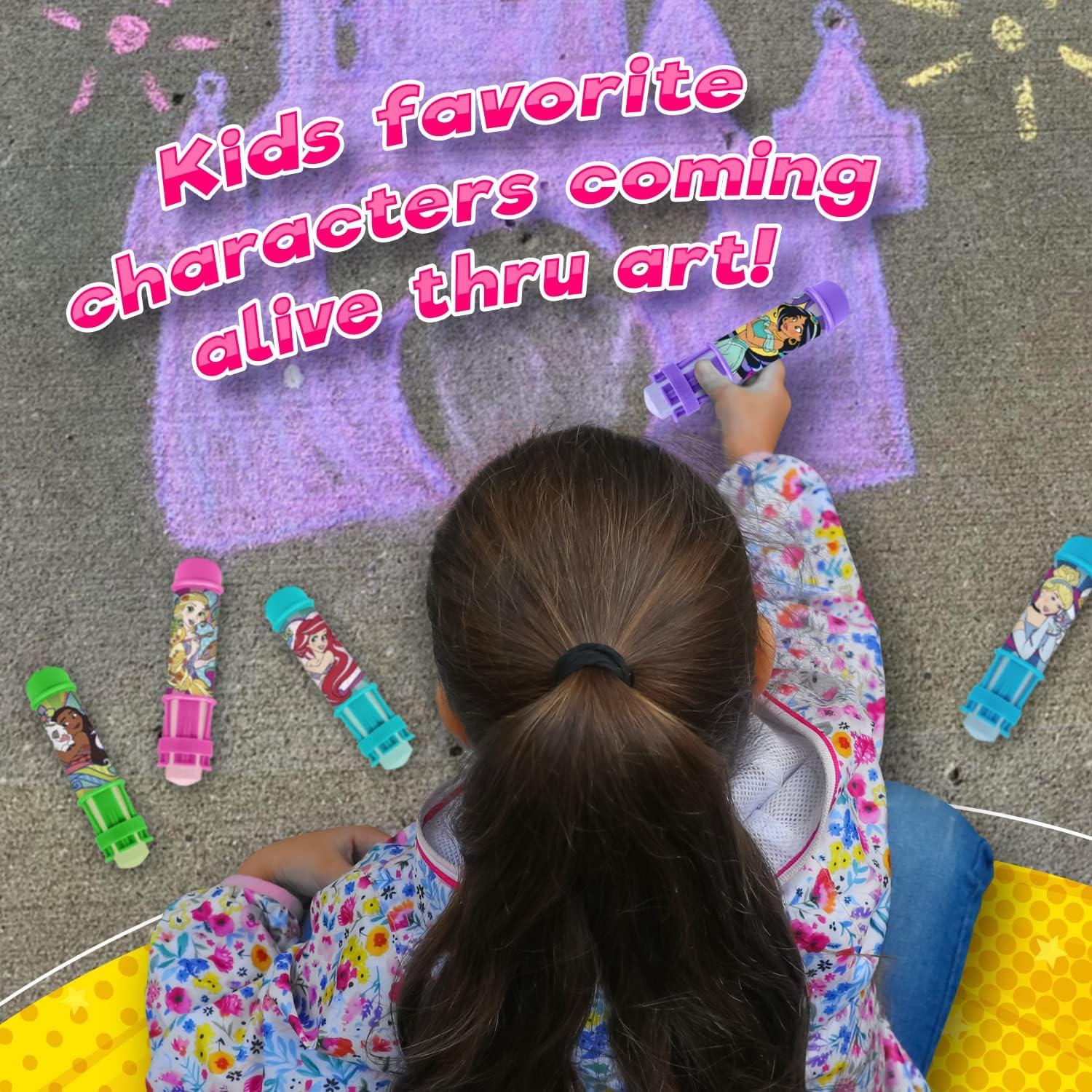 Soporte de Tiza Disney JA-RU 5 Tizas Jumbo No Tóxicas