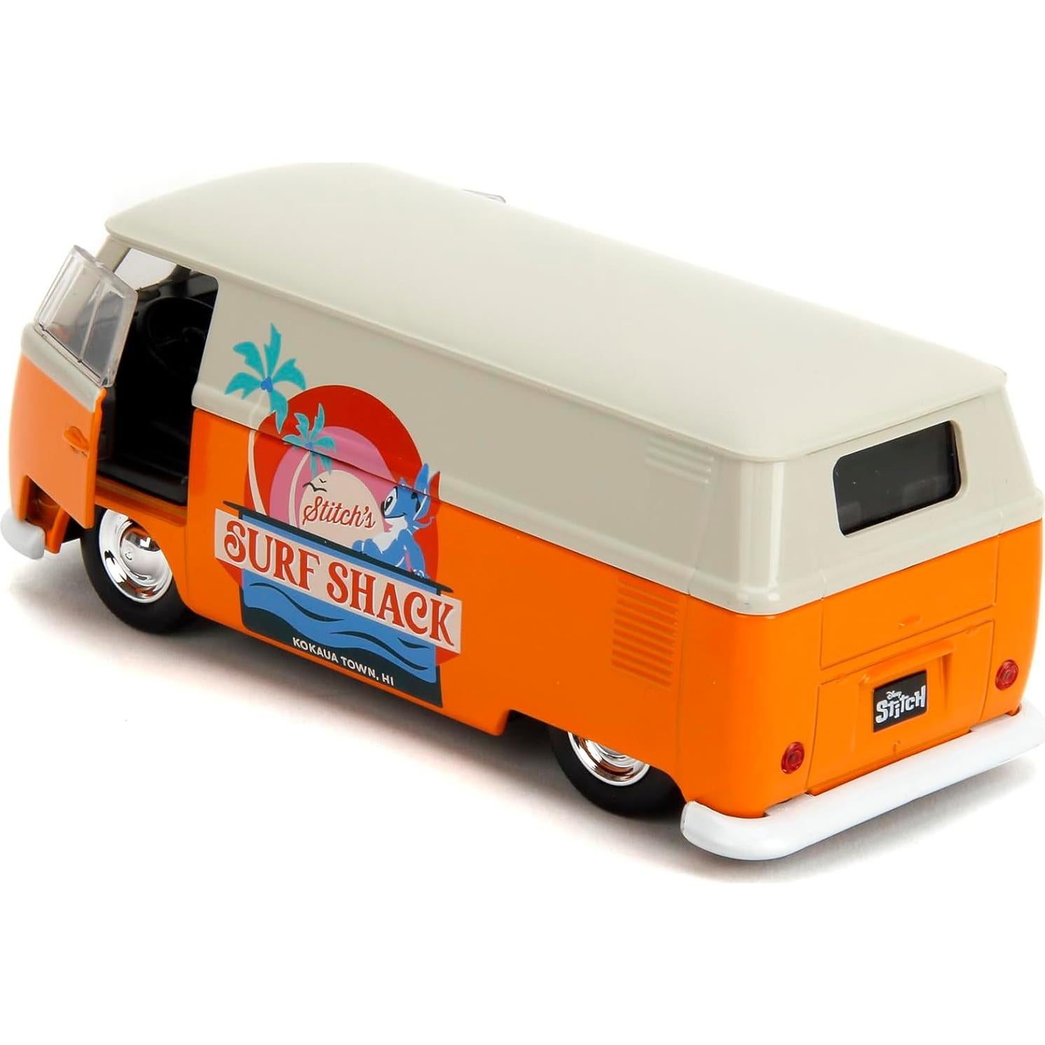 VW Bus 1961 Disney Stitch Jada Toys 1:32 Metal Fundido