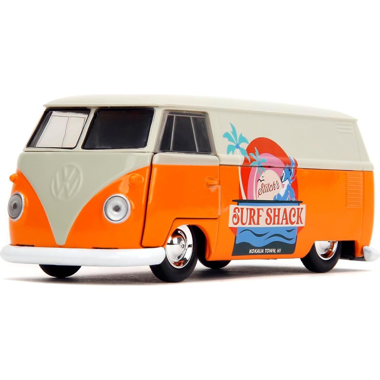 VW Bus 1961 Disney Stitch Jada Toys 1:32 Metal Fundido