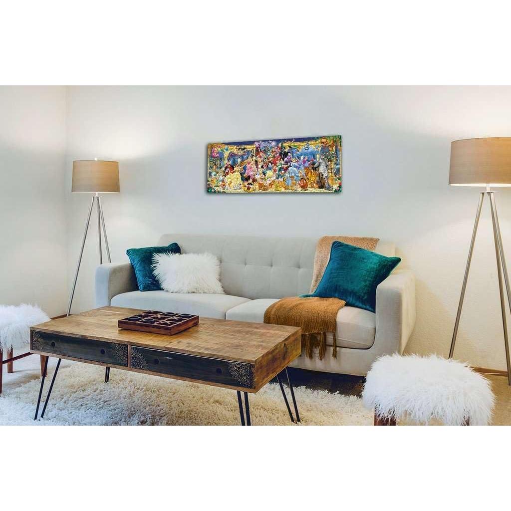 Rompecabezas Panorámico Disney Ravensburger 1000 Piezas